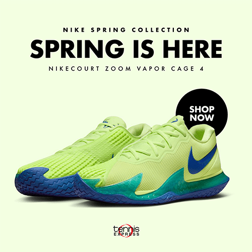 spring is here - fashion sports sneaker skyscraper ad example - omnitail creative services - ad design